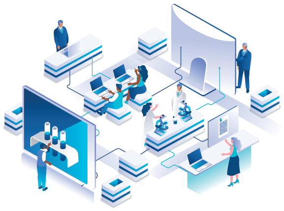 Ilustração de tecnologia e desenvolvimento web