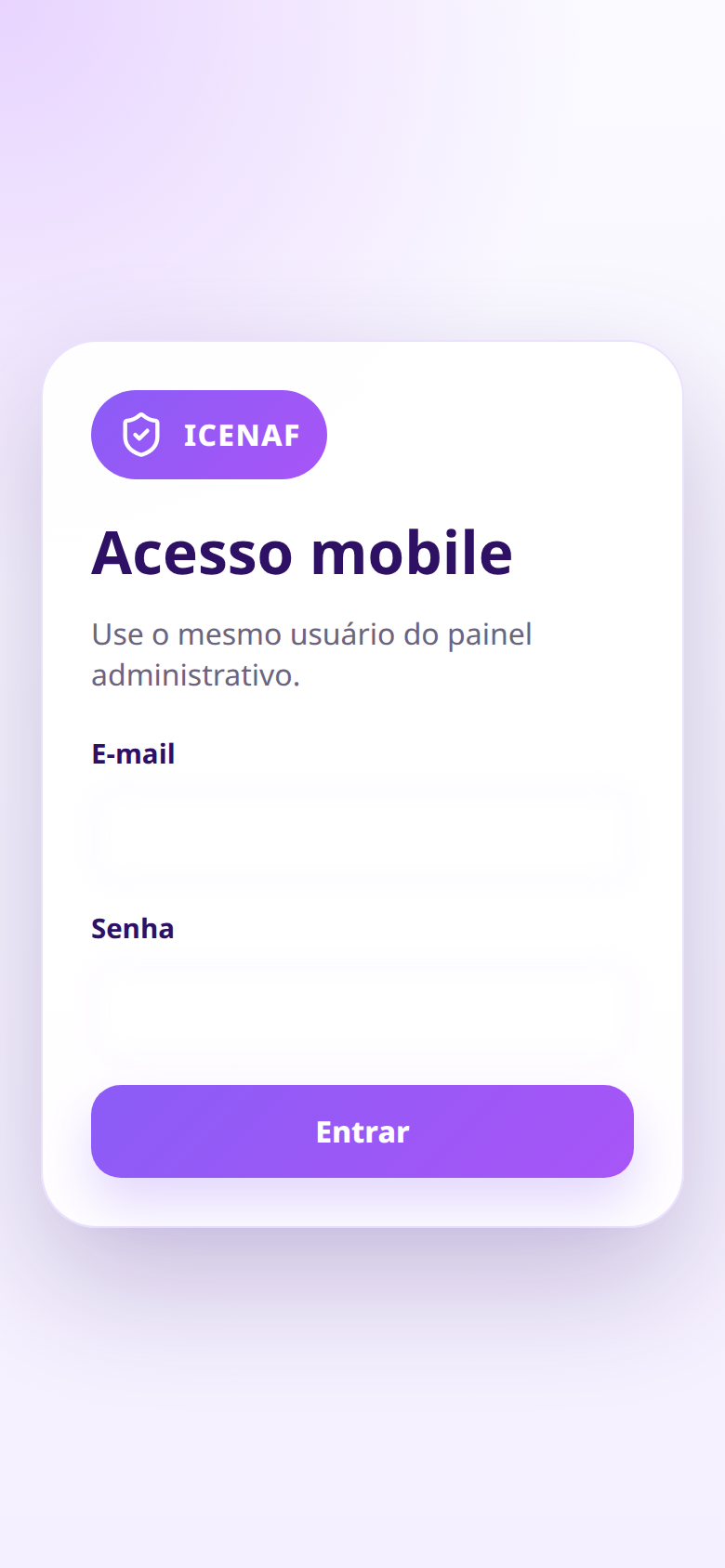 CENAF - Login