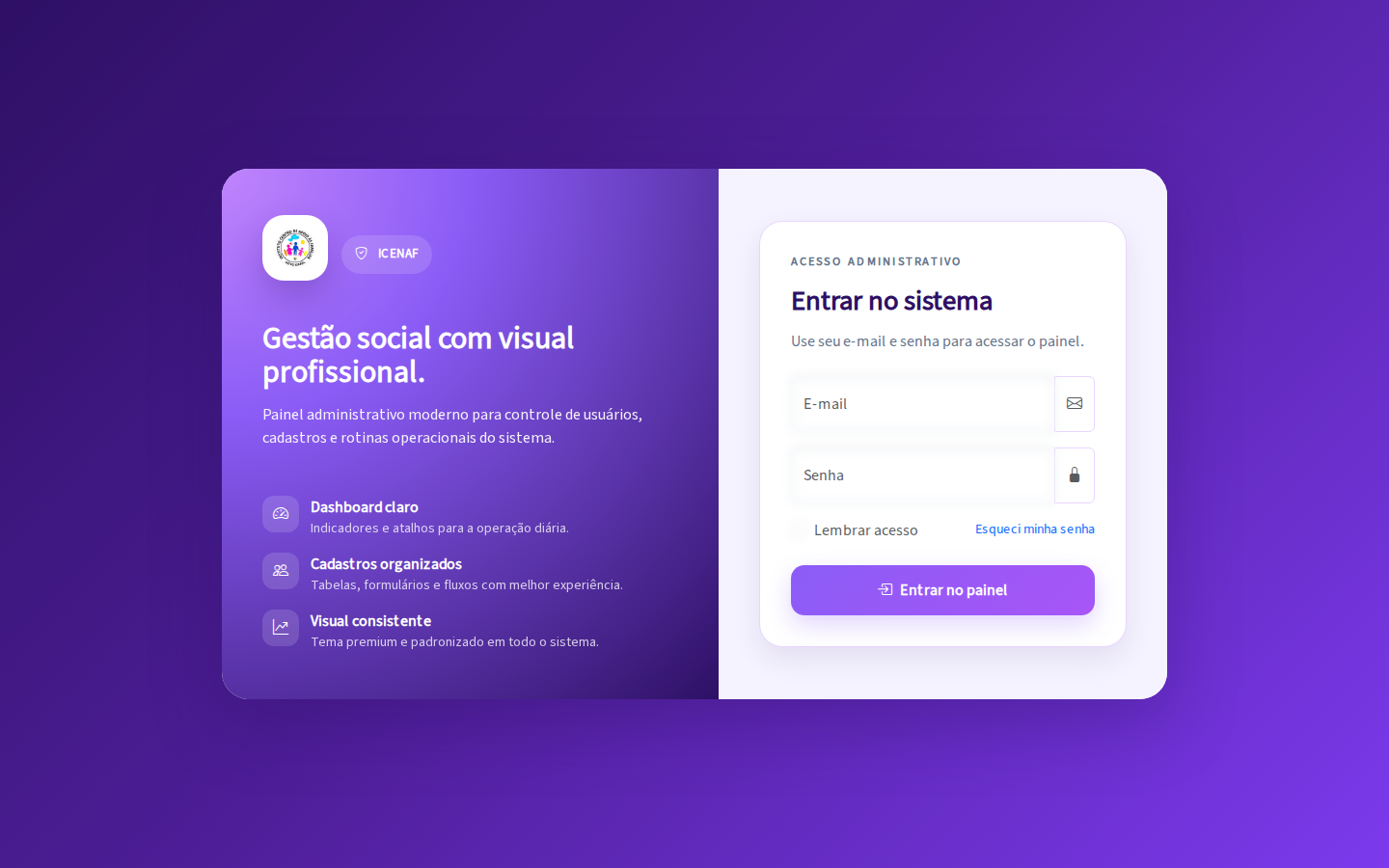 CENAF - Login